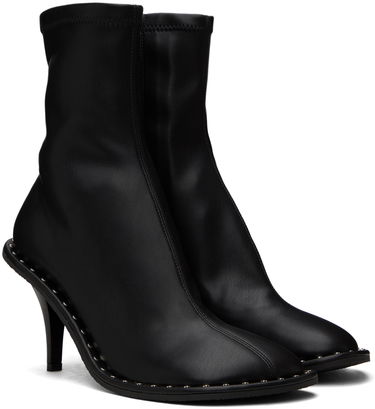 Кецове и обувки Stella McCartney Pointed Toe Heels Черно | 810296W1IL0, 3