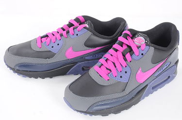 Кецове и обувки Nike Air Max 90 2007 GS Черно | 345017 010, 2