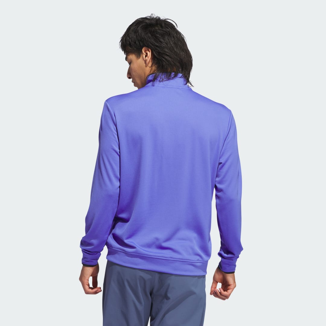 Суитчър adidas Performance Top Lightweight Half-Zip Лилаво | IW2380, 1