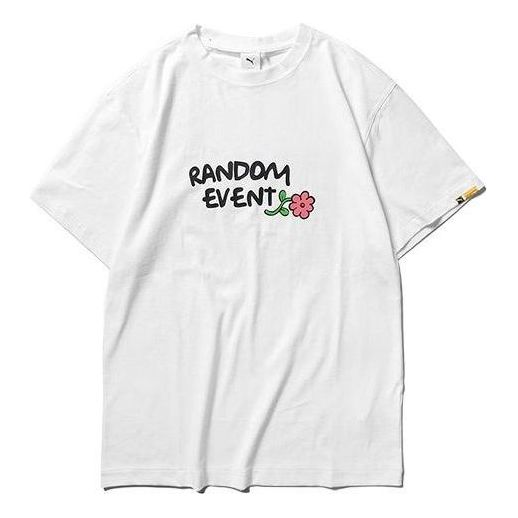 Тениска Puma Randomevent Casual T-Shirt Бяло | 59666502, 0