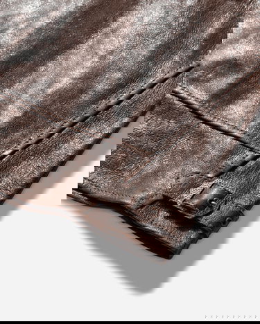 Яке Levi's Menlo Cossak Leather Jacket Кафяво | 39204 0000, 3