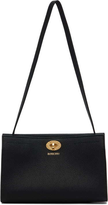 Дамска чанта Burberry Burberry Cotswolds Pouch Bag Черно | 8111427, 0