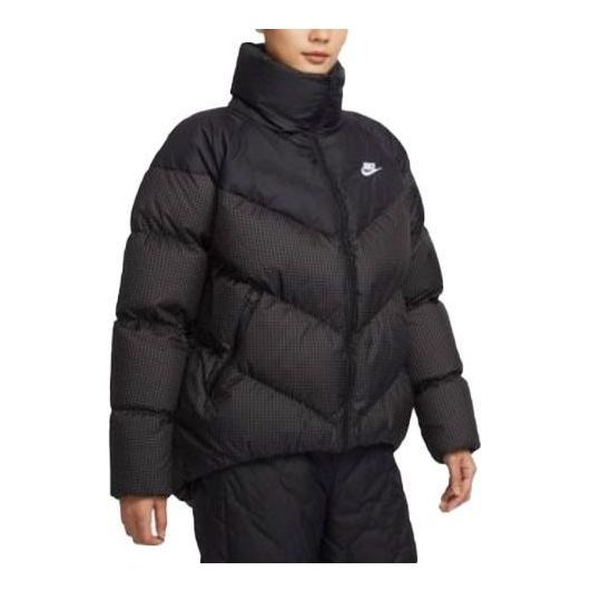 Пухо яке Nike Sportswear Windpuffer Therma-FIT Loose Puffer Jacket Черно | FD8212-010, 0