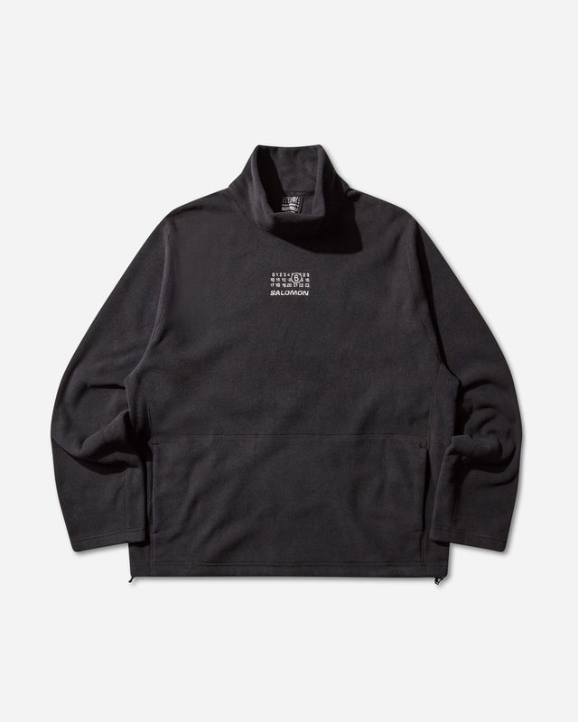 High Neck Longsleeve Fleece Pullover