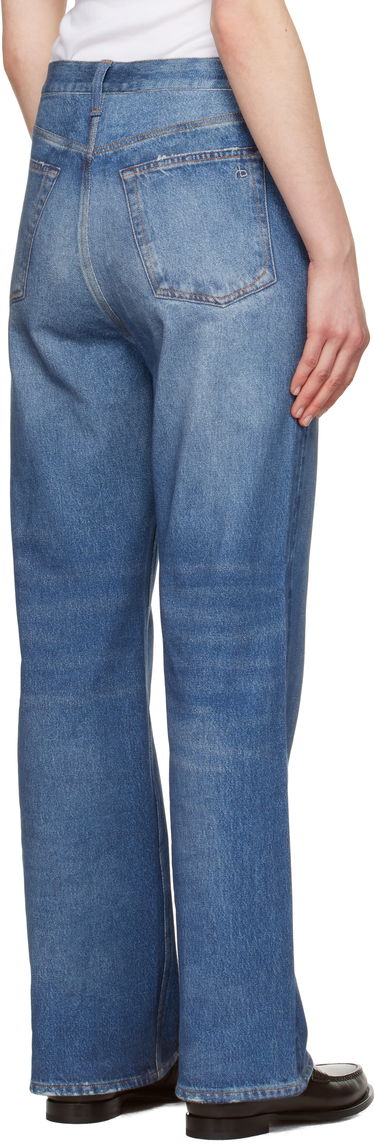 Дънки rag & bone rag & bone Miramar Terry Shea Ankle-Length Jeans Синьо | WCW25S70008200, 2
