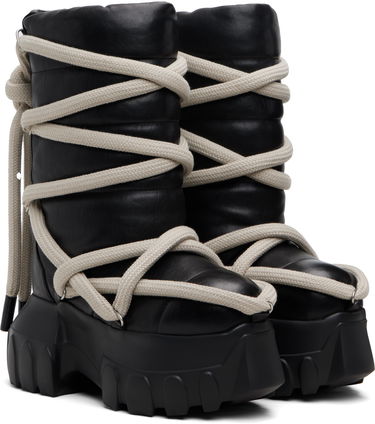 Кецове и обувки Rick Owens Concordians Lunar Mega Tractor Boots Черно | RP02E4862 LGYPW3, 3