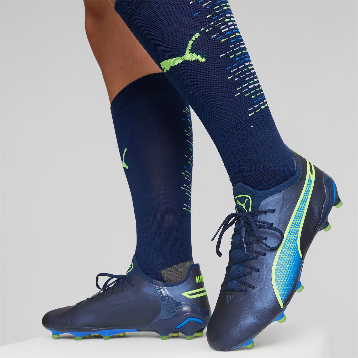 Кецове и обувки Puma Puma KING ULTIMATE FG/AG Синьо | 107563-04, 1