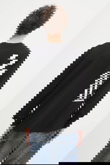 Тениска Neighborhood NEIGHBORHOOD Long Sleeve Graphic T-Shirt Черно | 242PCNH.LT05, 2
