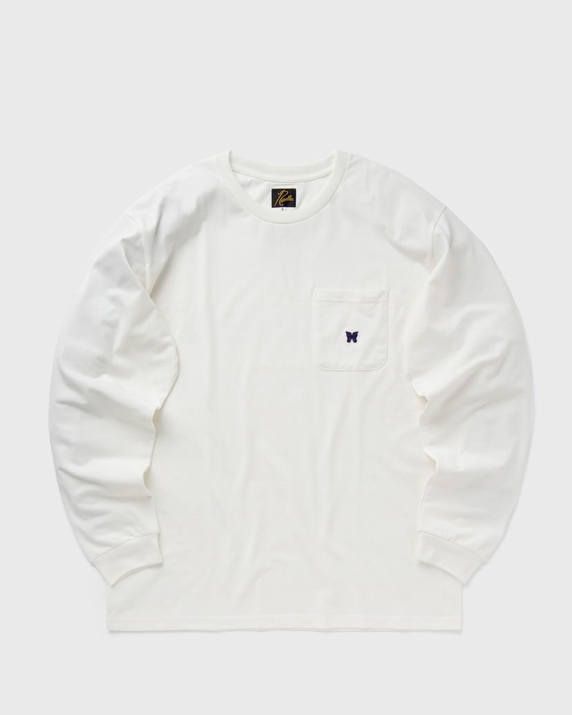 Тениска Needles Crew Neck Бяло | PU307-A-WHITE