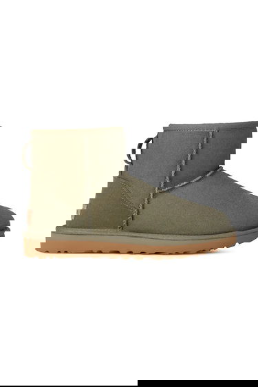 Кецове и обувки UGG Classic Mini II Suede Boot Зелено | 1016222.MSSGR, 0