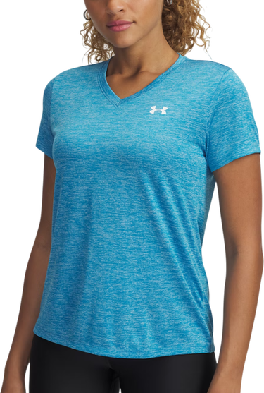 Тениска Under Armour Under Armour Tech Twist V-Neck Short Sleeve T-Shirt Синьо | 1384227-452, 0