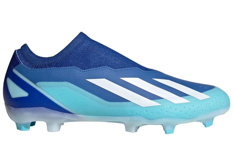 Кецове и обувки adidas Performance Crazyfast.3 Laceless FG Синьо | GY7425, 0