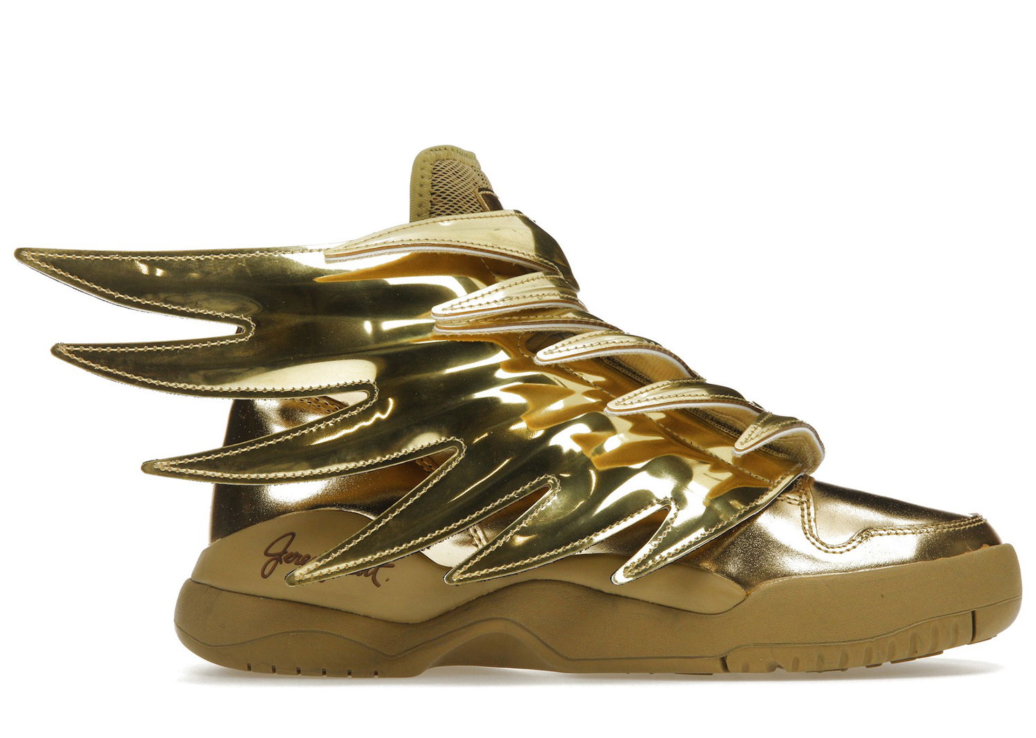 Кецове и обувки adidas Originals JS Wings Solid Gold Жълто | B35651, 0