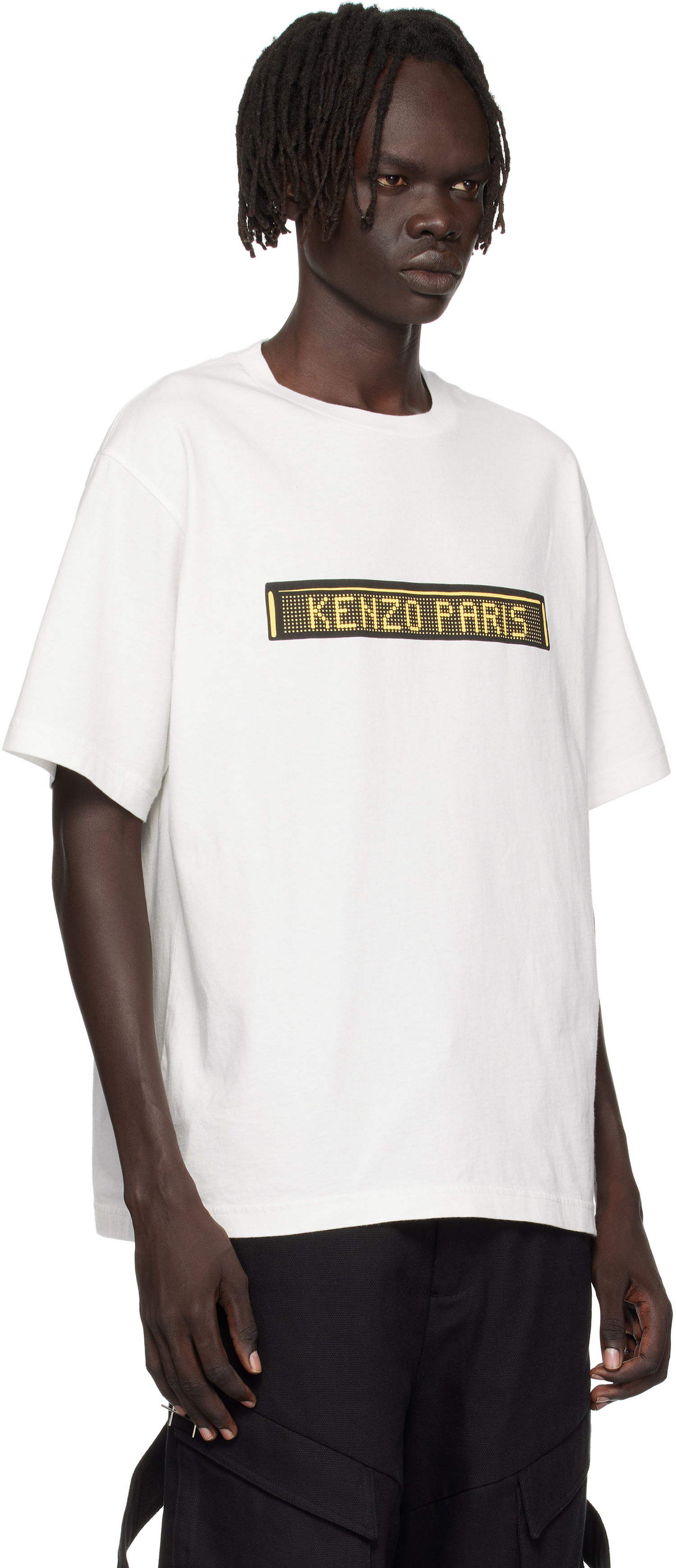 Тениска KENZO Kenzo 'KENZO City' Oversized T-Shirt Бяло | FF65TS4524SG, 1