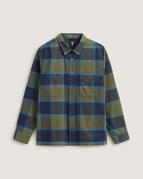 Риза Vans Larkspur Plaid Flannel Shirt Многоцветен | VN000P7ZF0O