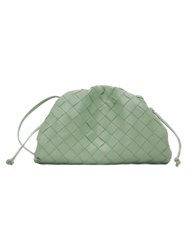 Дамска чанта Bottega Veneta Mini Pouch Clutch Зелено | 585852 VCPP1