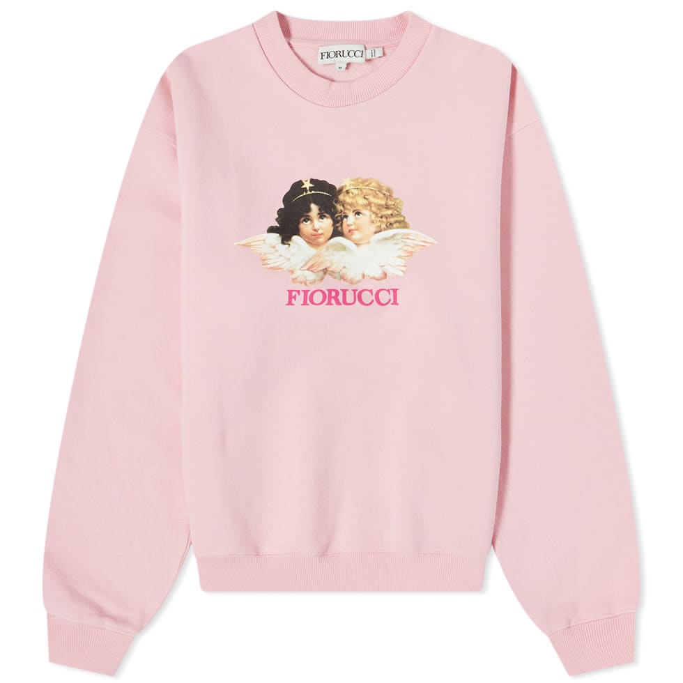 Суитчър Fiorucci Classic Angel Crew Sweat Розово | W16SCNS1HPK, 0