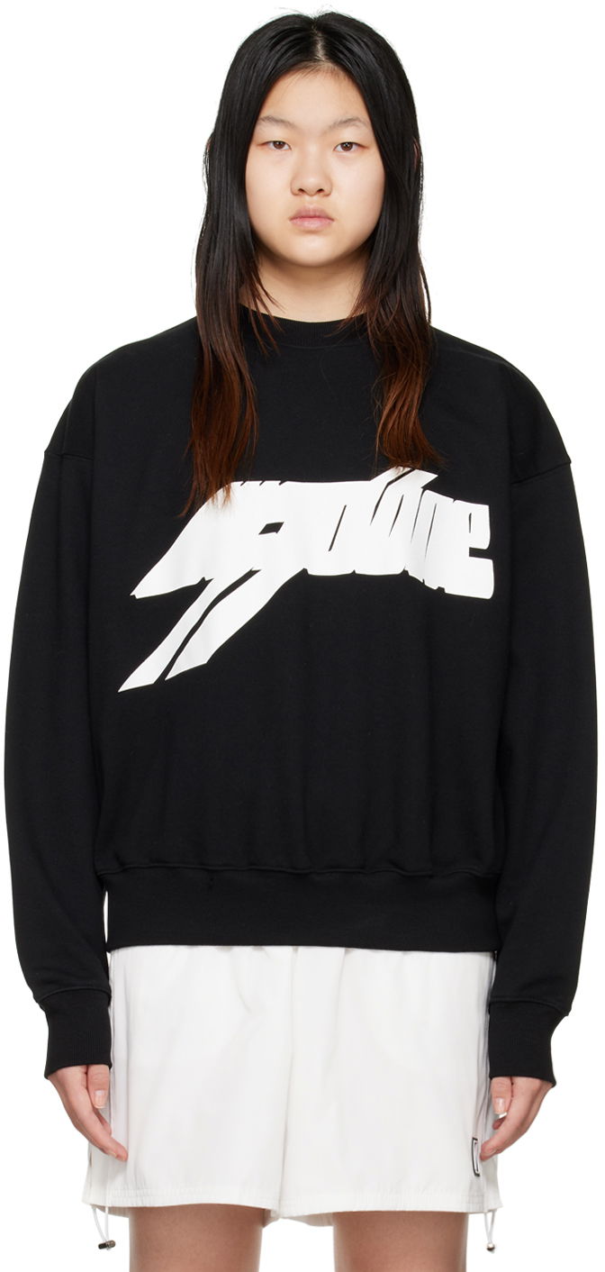 Суитчър We11done We11done Cross Sweatshirt Черно | WD-TS3-22-820-U-BK, 0