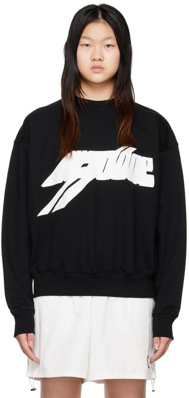Суитчър We11done We11done Cross Sweatshirt Черно | WD-TS3-22-820-U-BK, 0