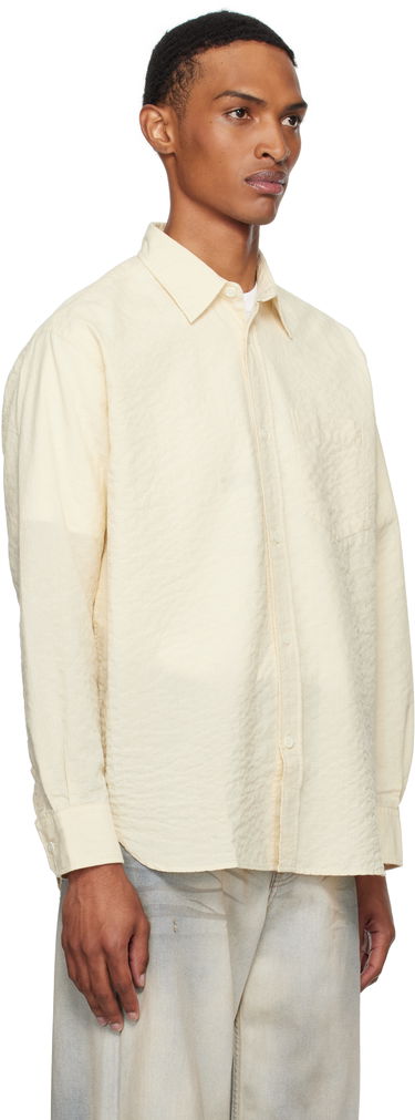 Риза NORSE PROJECTS Norse Projects Mo Oversized Check Shirt Бежово | N40-0820, 4