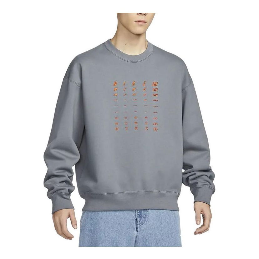 Суитчър Nike SB Skateboard Graphic Sweatshirt Сиво | FB8434-084