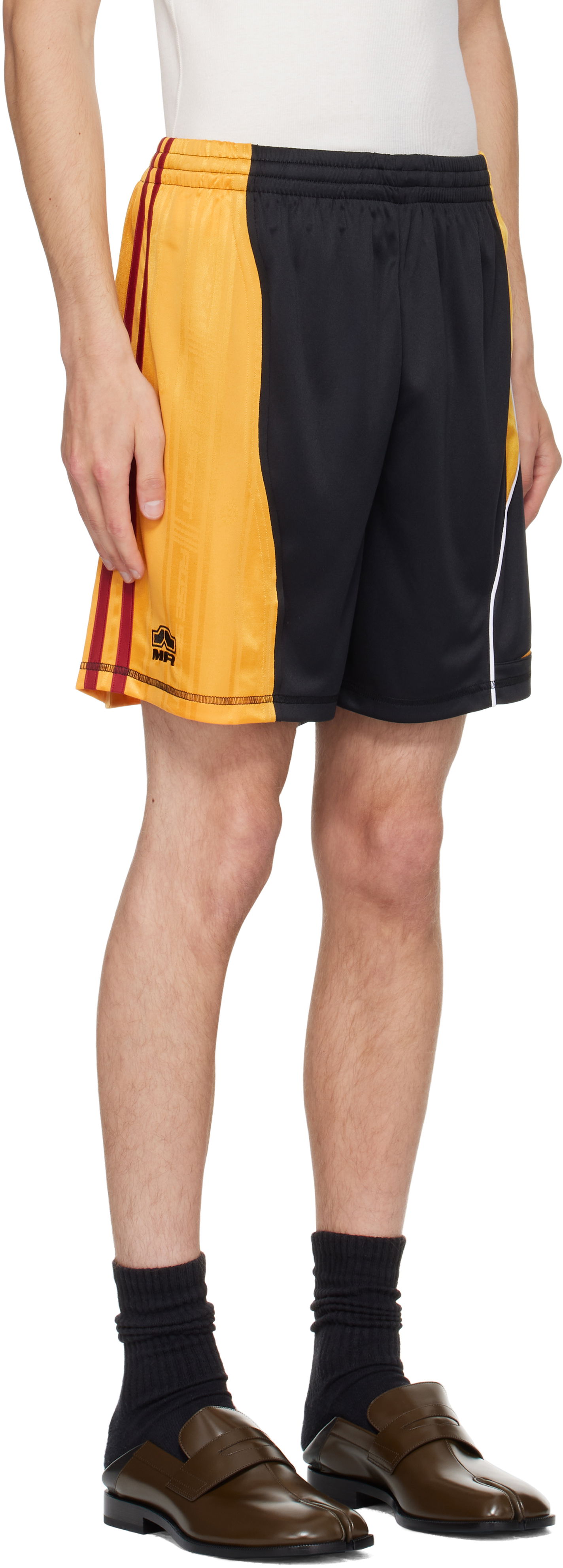 Къси панталони Martine Rose Martine Rose Collage Football Shorts Жълто | 196JT15015, 1