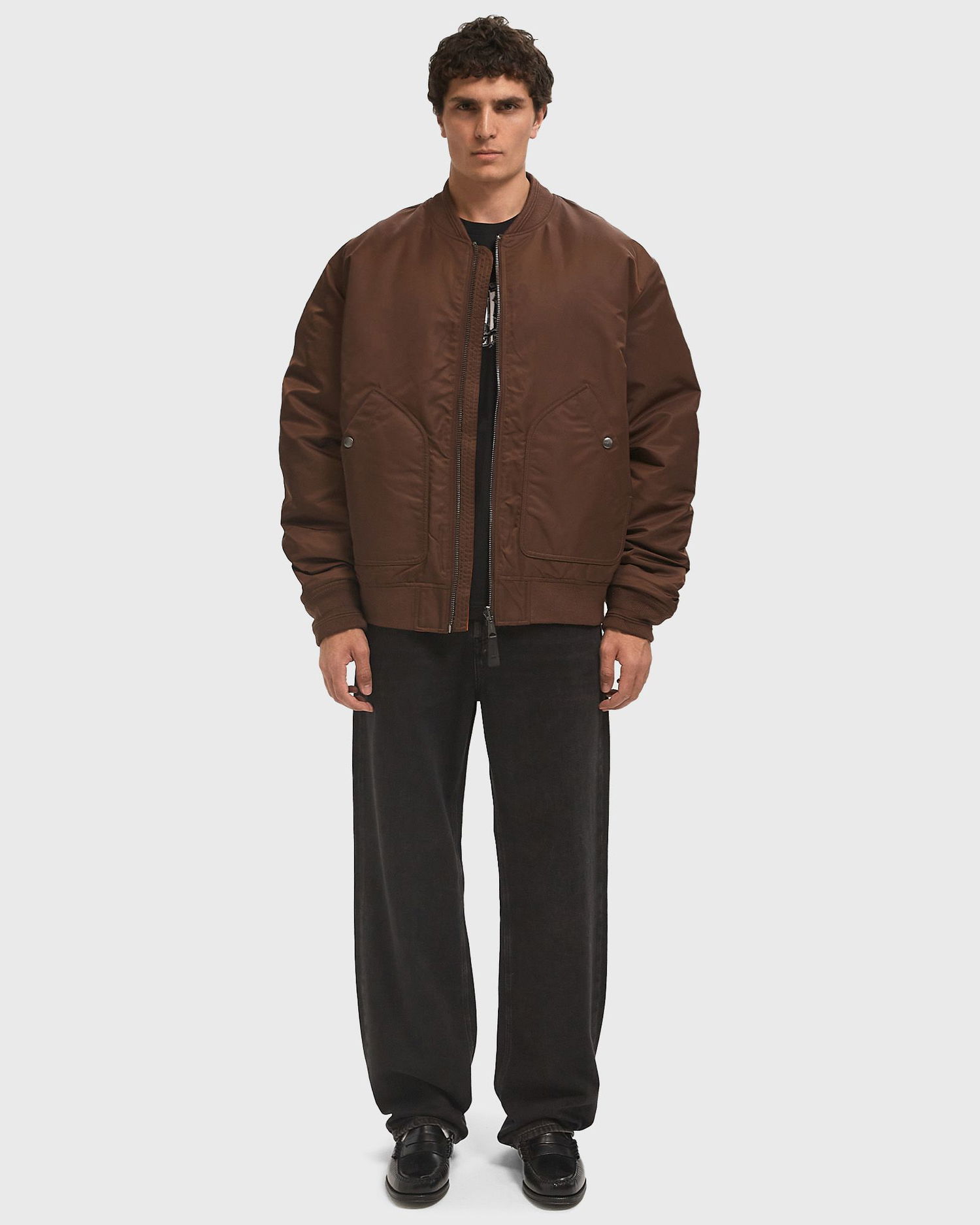 Дънки Diesel 2001 D-Macro Loose Fit Jeans Черно | A11598-09I35-02, 1