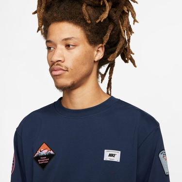Суитчър Nike Dri-FIT Standard Issue Тъмно синьо | DX0446-410, 3