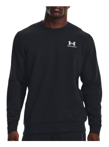 Суитчър Under Armour Sweatshirt Essential Fleece Crew Черно | 1374250-001