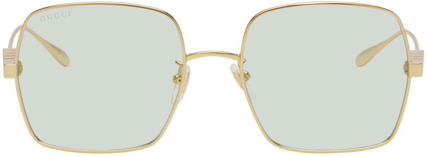 Слънчеви очила Gucci Square Sunglasses Бежово | GG1434S-003, 0