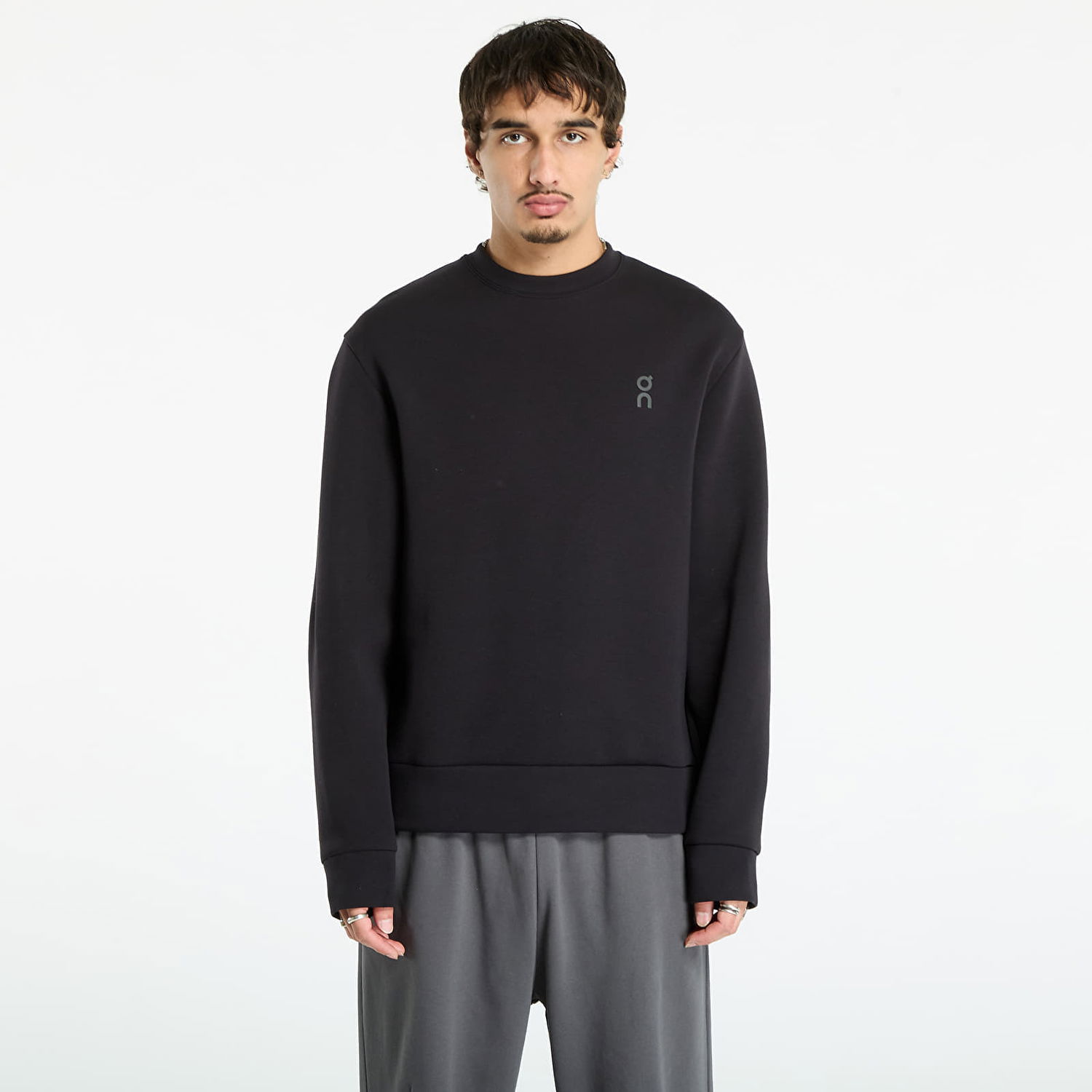 Суитчър On Running Focus Tech Crew Sweatshirt Черно | 1MF30310553 M, 0