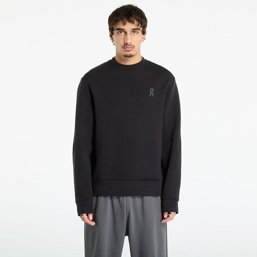 Суитчър On Running Focus Tech Crew Sweatshirt Черно | 1MF30310553 M