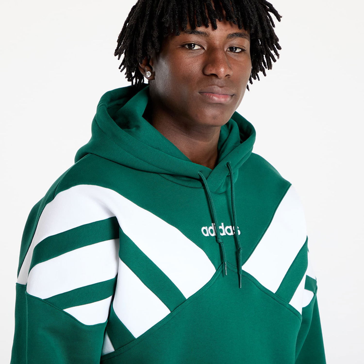 Суитчър adidas Performance Archive Cut Line Hoodie Зелено | JX3063, 1