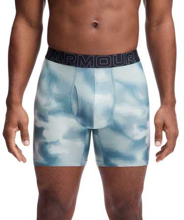 Боксерки Under Armour Under Armour Graphic 6in Boxer Shorts Синьо | 1383875-323, 3