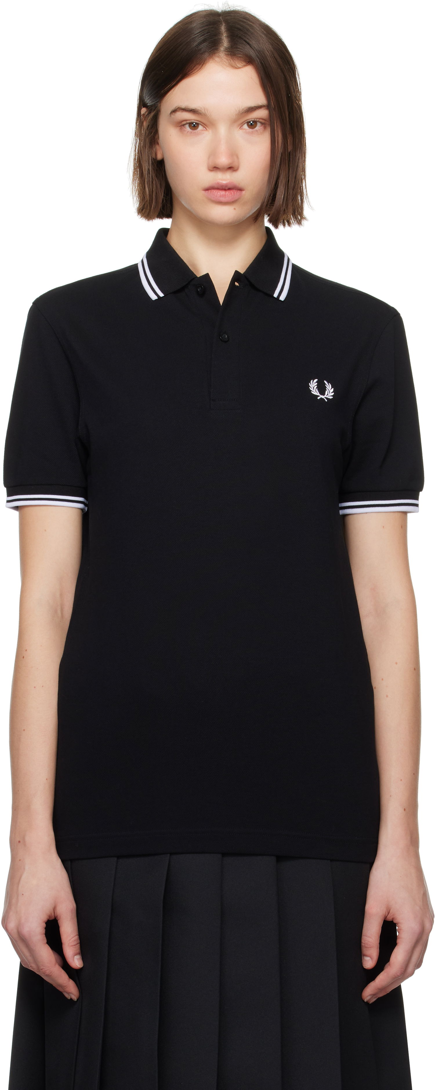 Поло тениска Comme des Garçons 'Strong Will' Polo Shirt Черно | FN-T502-W24, 0