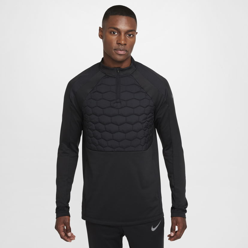 Суитчър Nike Strike Therma-FIT Training Sweatshirt Черно | FZ0566-010