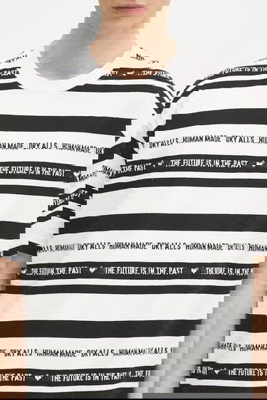 Тениска Human Made Human Made Striped T-Shirt Бяло | HM29CS027, 2