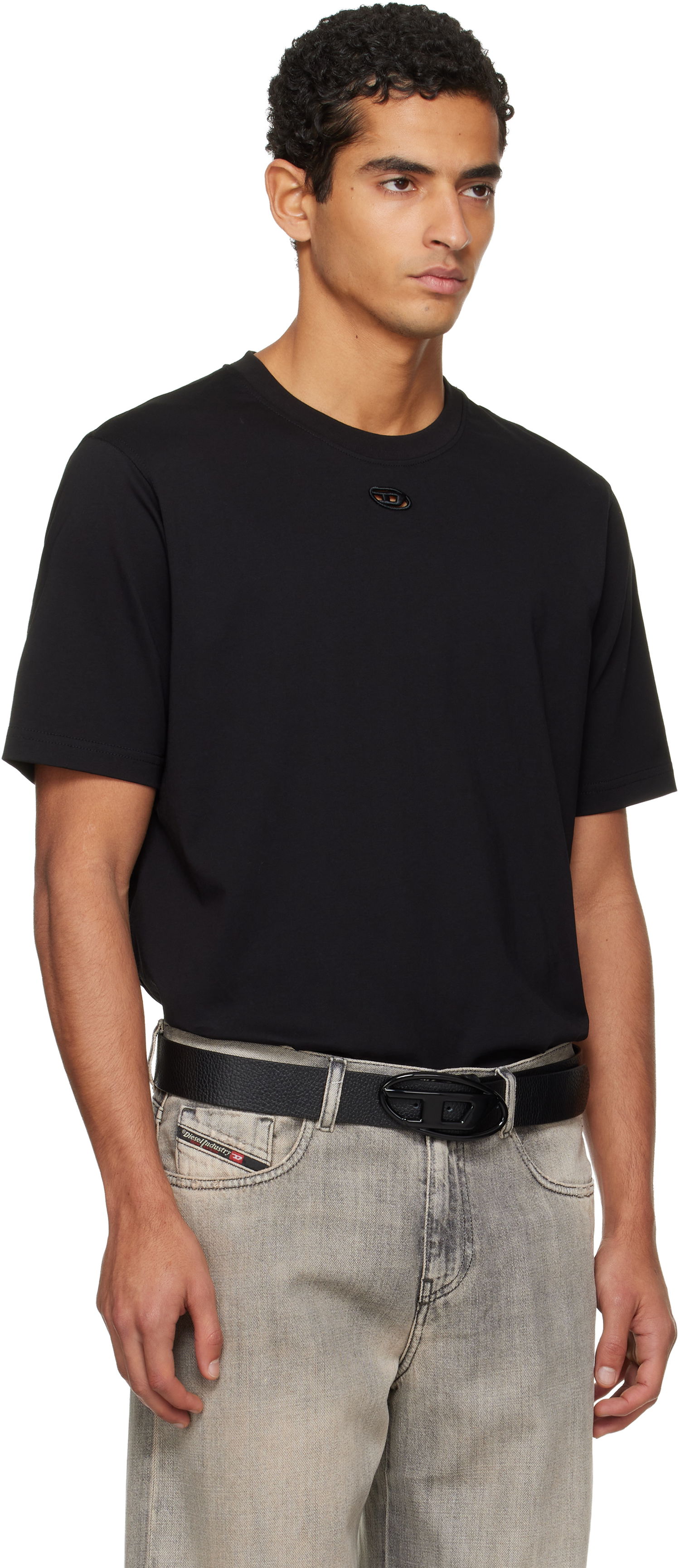 Тениска Diesel T-Adjust-Marey T-shirt Черно | A19420-0NIAX-9XX, 1