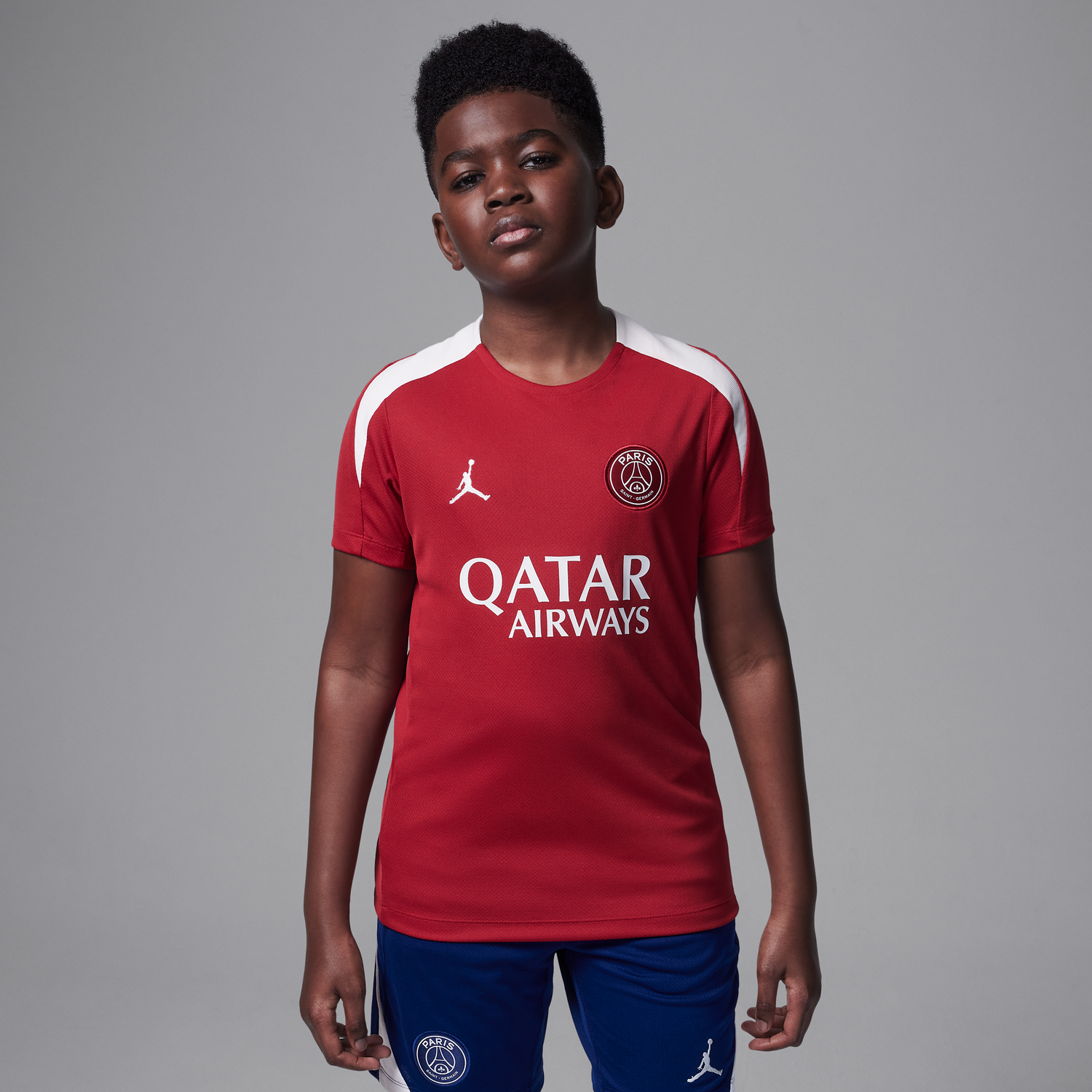 Фланелка Jordan Dri-FIT Strike Paris Saint-Germain Knitted Short Sleeve Soccer Jersey Червено | HJ3402-660, 0