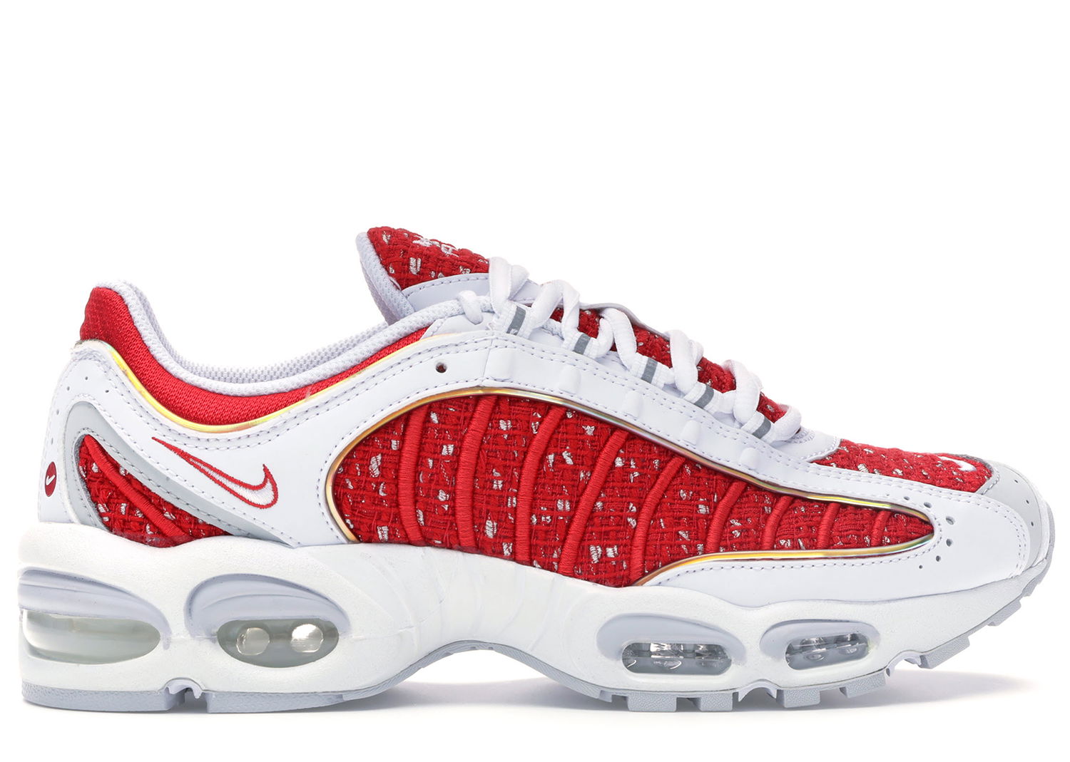 Кецове и обувки Nike Supreme x Air Max Tailwind 4 "White" Червено | AT3854-100, 0