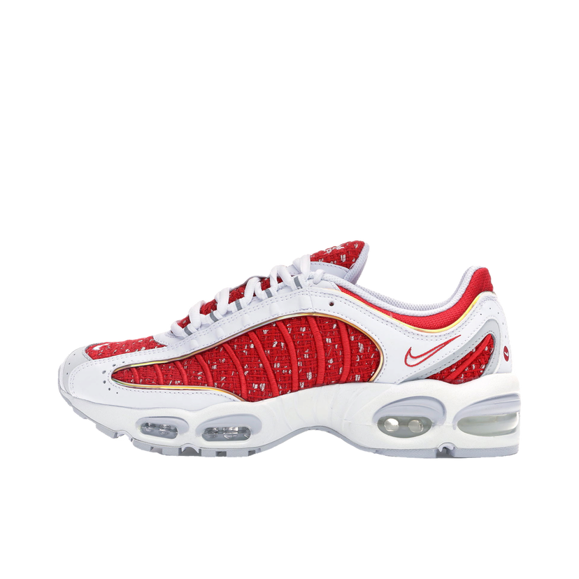 Кецове и обувки Nike Supreme x Air Max Tailwind 4 "White" Червено | AT3854-100