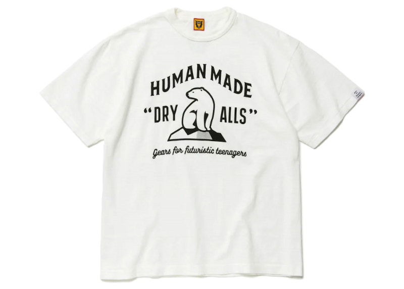 Тениска Human Made Polar Bear Graphic T-Shirt Бяло | HM23TE027