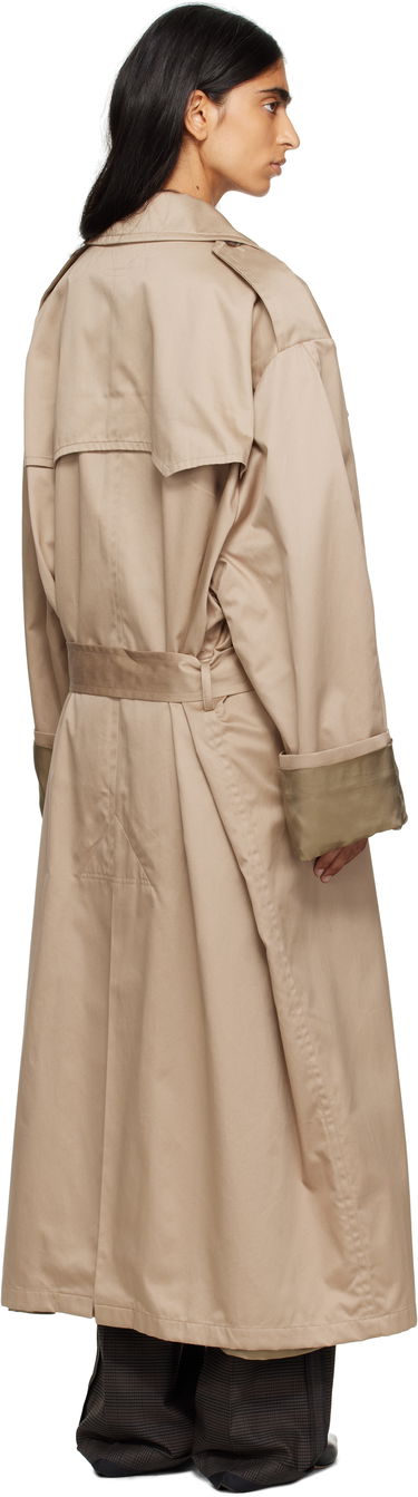 Тренчкот Maison Margiela MM6 Maison Margiela Cotton Trench Coat Бежово | S52AH0081 M35368, 2