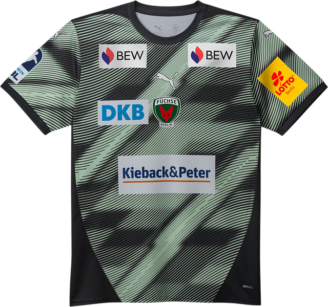 Füchse Berlin 2025/2026 Patterned Short Sleeve Jersey