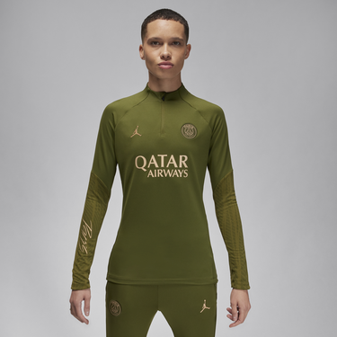 Тениска Jordan top Jordan Dri-FIT Paris Saint-Germain Strike Зелено | FD7094-327, 0