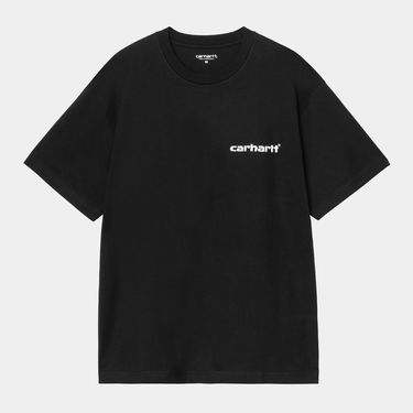Тениска Carhartt WIP WIP Short Sleeve Caps T-Shirt Черно | I036012_9, 0