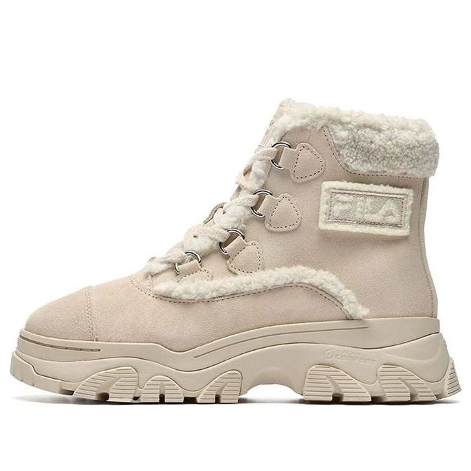 Кецове и обувки FILA Warm Snow Boots Бежово | F12W144404FTP