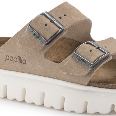 Кецове и обувки Birkenstock Arizona Chunky Suede Leather Бежово | 1024950, 3