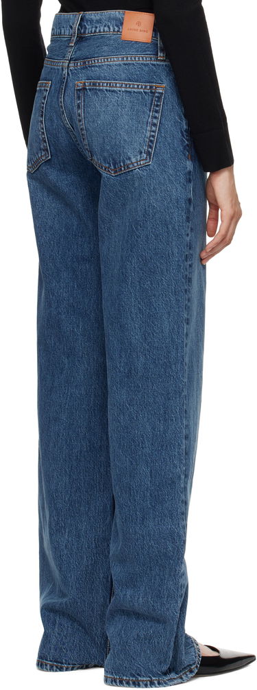 Дънки Anine Bing ANINE BING Hugh Wide Leg Jeans Синьо | A-06-1134-418-WHD8, 2