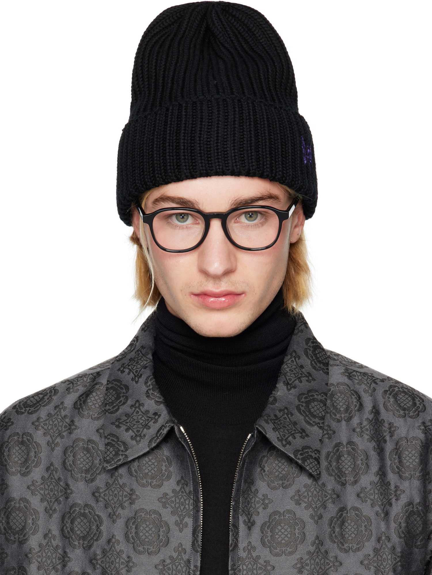 Шапка Needles Watch Beanie Черно | PU063, 0